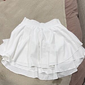 lululemon athletica White Layered Circle Skirt